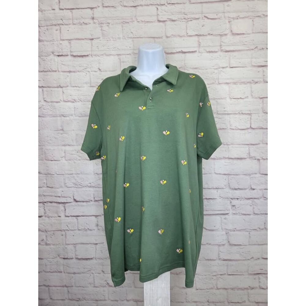 LARGE IVY A642658 Studio Park x Alberti Popaj Men's Icon Embroidered Polo